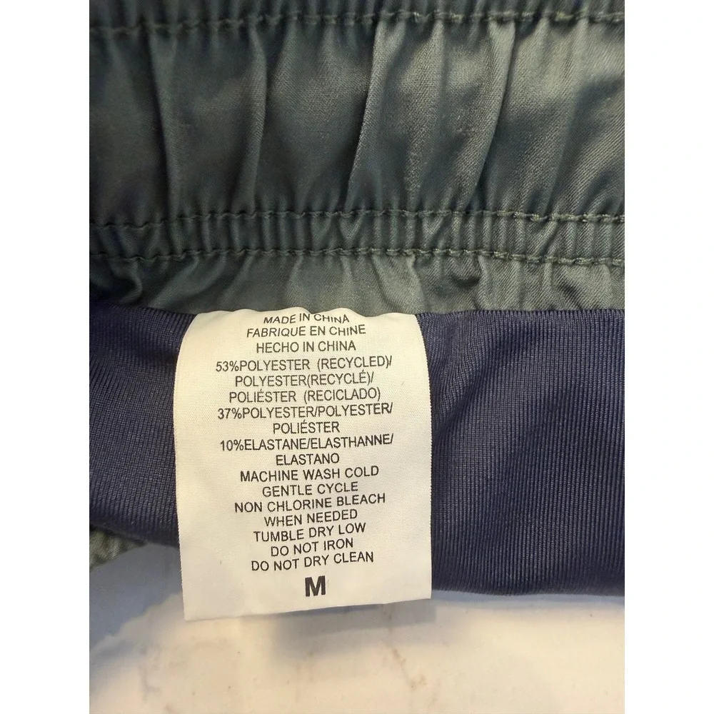 ONeill Hyperfreak Stretch Board Shorts Navy Blue Sunburst Swim Trunks Size M